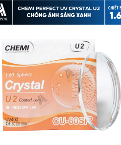 TRÒNG KÍNH CHEMI CRYSTAL U2 COATED 1.56