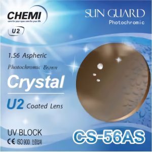 Tròng Kính Đổi Màu Chemi Crystal Primer 1.56 U2