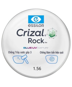 Tròng Kính Chống Ánh Sáng Xanh Essilor Crizal Rock - Chiết Suất 1.56