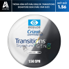 Tròng Kính Đổi Màu Essilor Transitions Signature Gen 8 Màu Xám Khói - Chiết Suất 1.56