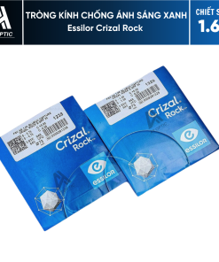 Tròng Kính Chống Ánh Sáng Xanh Essilor Crizal Rock - Chiết Suất 1.60