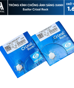 Tròng Kính Chống Ánh Sáng Xanh Essilor Crizal Rock - Chiết Suất 1.67