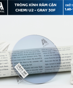 Tròng Kính Râm Cận Chemi U2 - Gray 30F