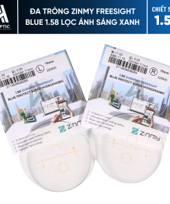 Đa tròng ZINMY FREESIGHT BLUE 1.58 LỌC ÁNH SÁNG XANH