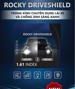 Tròng kính ROCKY 1.61 ASP DRIVESHIELD SHMC