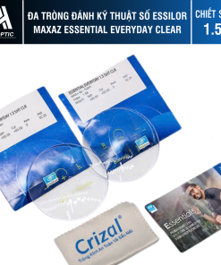 Đa Tròng Đánh kỹ thuật số Essilor MaxAz Essential Everyday Clear