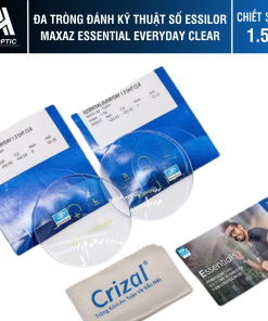 Đa Tròng Đánh kỹ thuật số Essilor MaxAz Essential Everyday Clear