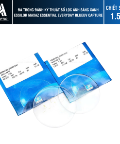 Đa Tròng Đánh kỹ thuật số Lọc ánh sáng xanh Essilor MaxAz Essential Everyday BlueUV Capture