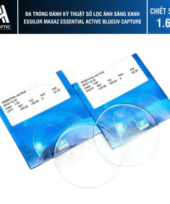 Đa Tròng Đánh kỹ thuật số Lọc ánh sáng xanh Essilor MaxAz Essential Active BlueUV Capture