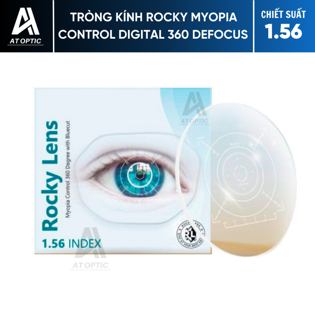 Tròng kính ROCKY MYOPIA CONTROL DIGITAL 360 DEFOCUS