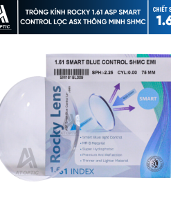 Tròng kính ROCKY 1.61 ASP SMART CONTROL LỌC ASX THÔNG MINH SHMC