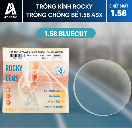 Tròng kính ROCKY TRÒNG CHỐNG BỂ 1.58 ASX