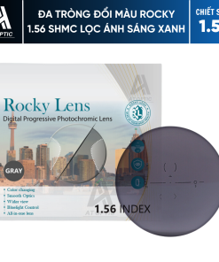 Đa tròng Đổi màu ROCKY 1.56 SHMC LỌC ÁNH SÁNG XANH