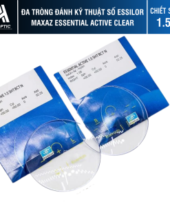 Đa Tròng Đánh kỹ thuật số Essilor MaxAz Essential Active Clear