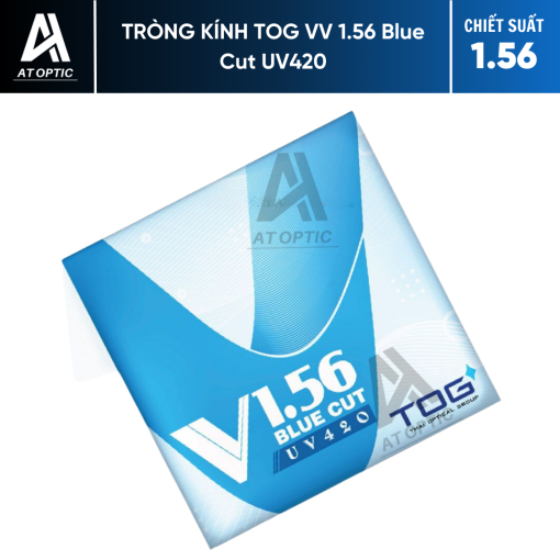 Tròng kính TOG VV 1.56 Blue Cut UV420