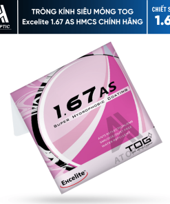 Tròng Kính Siêu Mỏng TOG Excelite 1.67 AS HMCS Chính Hãng