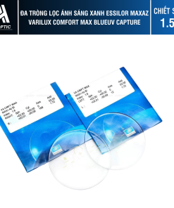 Đa tròng Lọc ánh sáng xanh Essilor MaxAz Varilux Comfort Max BlueUV Capture