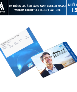 Đa tròng Lọc ánh sáng xanh Essilor MaxAz Varilux Liberty 3.0 BlueUV Capture