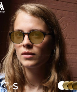 Tròng Đổi Màu Essilor Transitions Signature Gen S Hổ Phách Amber