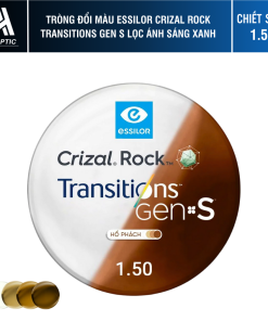 Tròng Đổi Màu Essilor Transitions Signature Gen S Hổ Phách Amber