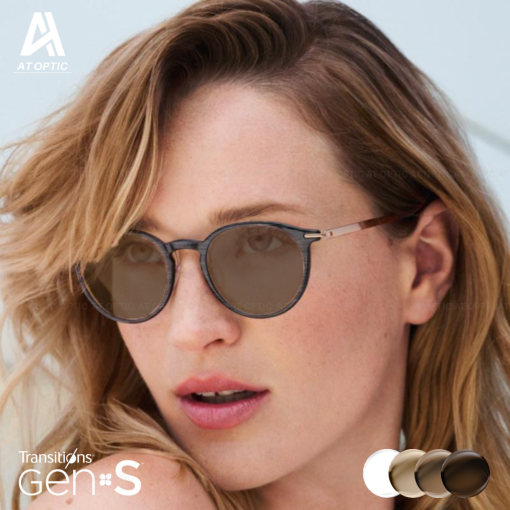 Tròng Đổi Màu Essilor Transitions Signature Gen S Nâu Trà Brown