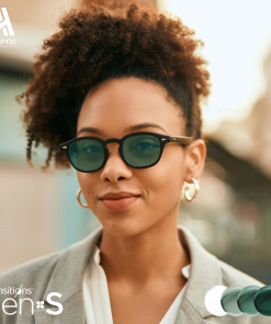 Tròng Đổi Màu Essilor Transitions Signature Gen S Ngọc Lục Bảo Emerald